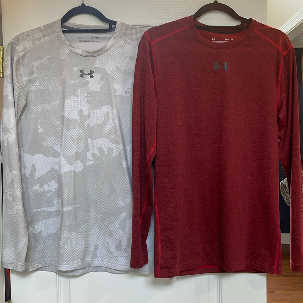 Men’s Under Armour Coldgear Fitted Qty:2 Size Small